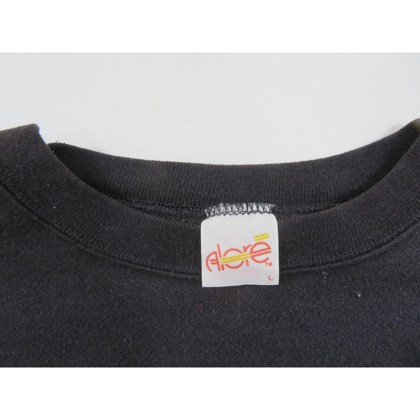 Other Eat Right Exercise Die Anyway Sweatshirt, Black M-L 1990s Size M / US 6-8 / IT 42-44 - 4 Thumbnail
