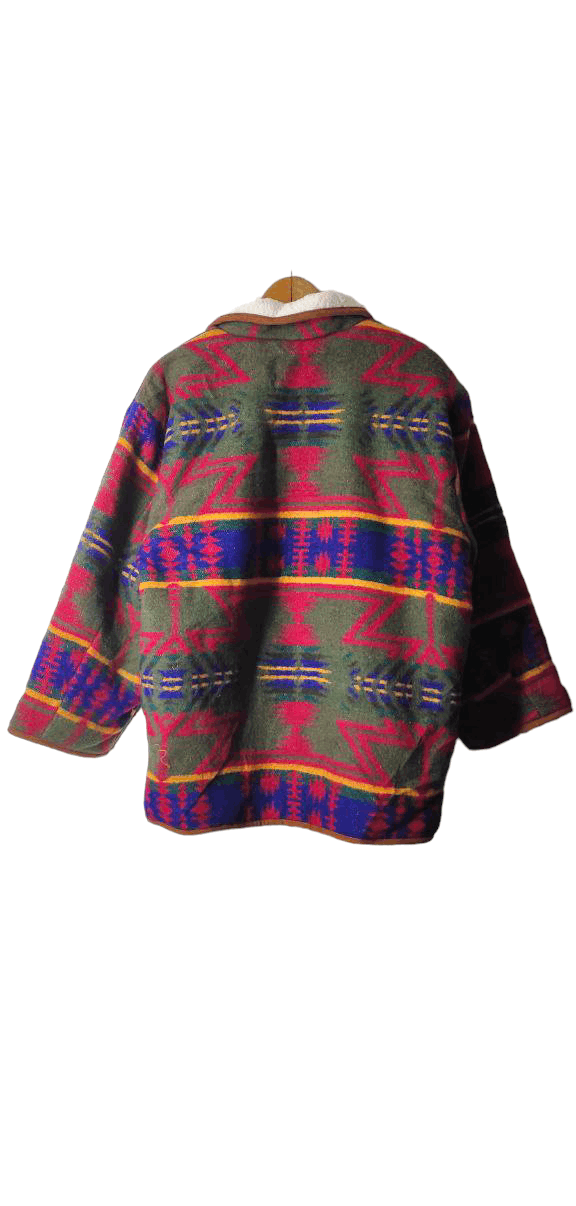Japanese Brand VINTAGE ARTISANAT BNWT WOOL FLEECE JACKET Size US L / EU 52-54 / 3 - 8 Thumbnail