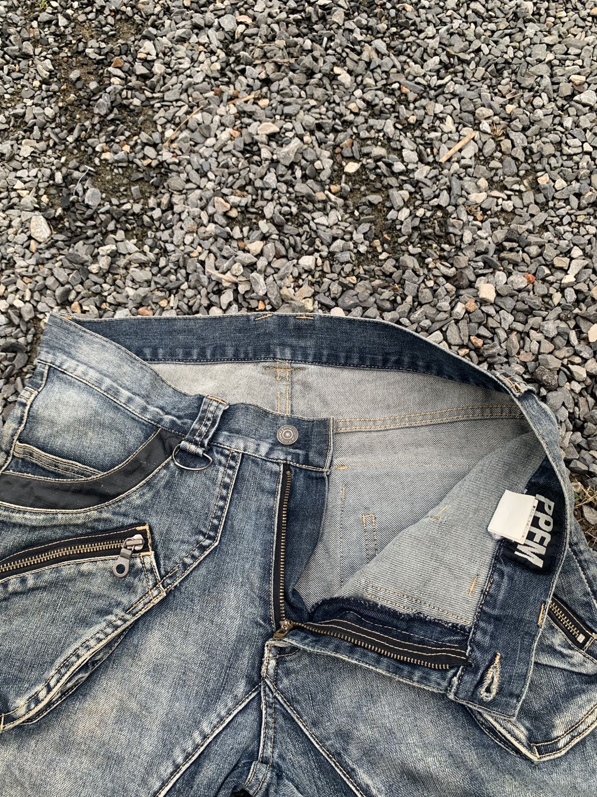 PPFM PPFM BANANA CURVE CUT BANANA JAPANESE PUNK RUSTY DENIM Size US 32 / EU 48 - 15 Thumbnail