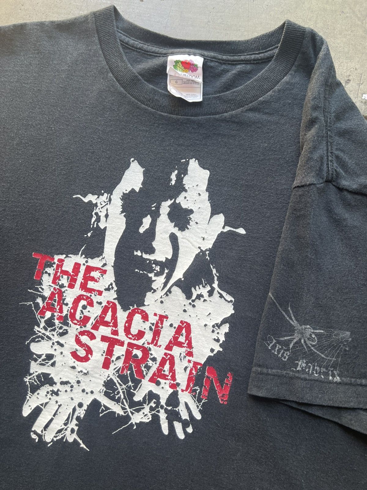 Vintage Early ‘00s Acacia Strain Deathcore Band Tour Tee Shirt Size US L / EU 52-54 / 3 - 4 Thumbnail