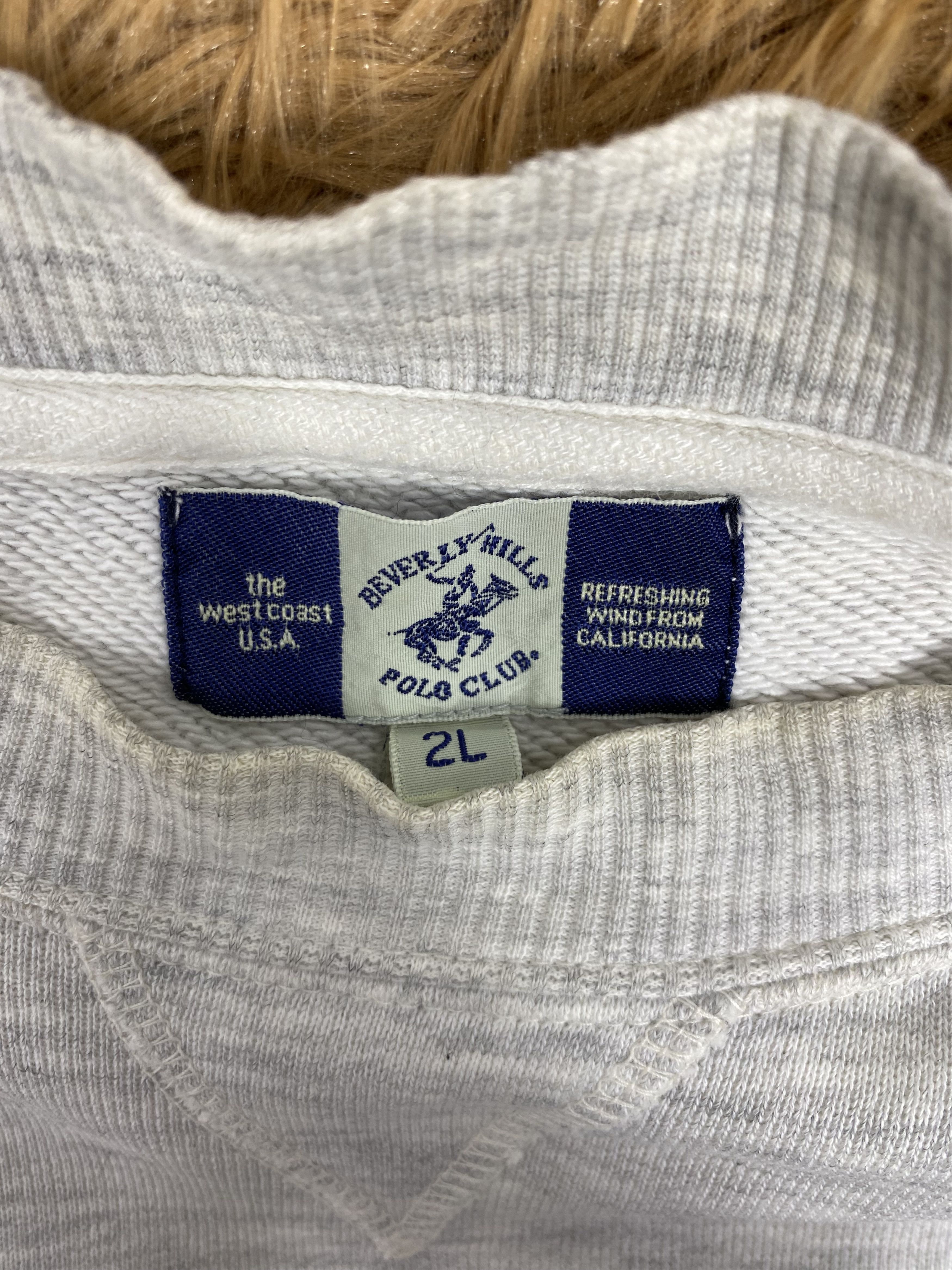 Beverly Hills Polo Club × Vintage Vintage Beverly Hills Polo Club Sweatshirts PS0132 Size US L / EU 52-54 / 3 - 7 Thumbnail