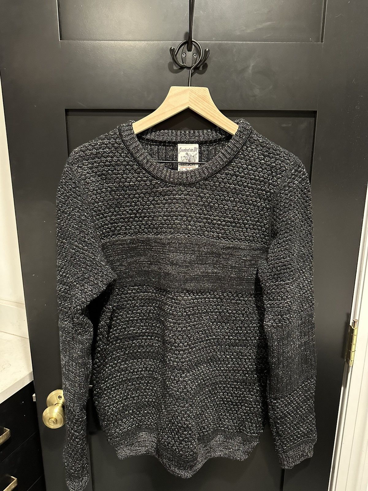 S.N.S. Herning SNS Herning Black Crew Neck sweater Size US M / EU 48-50 / 2 - 1 Thumbnail
