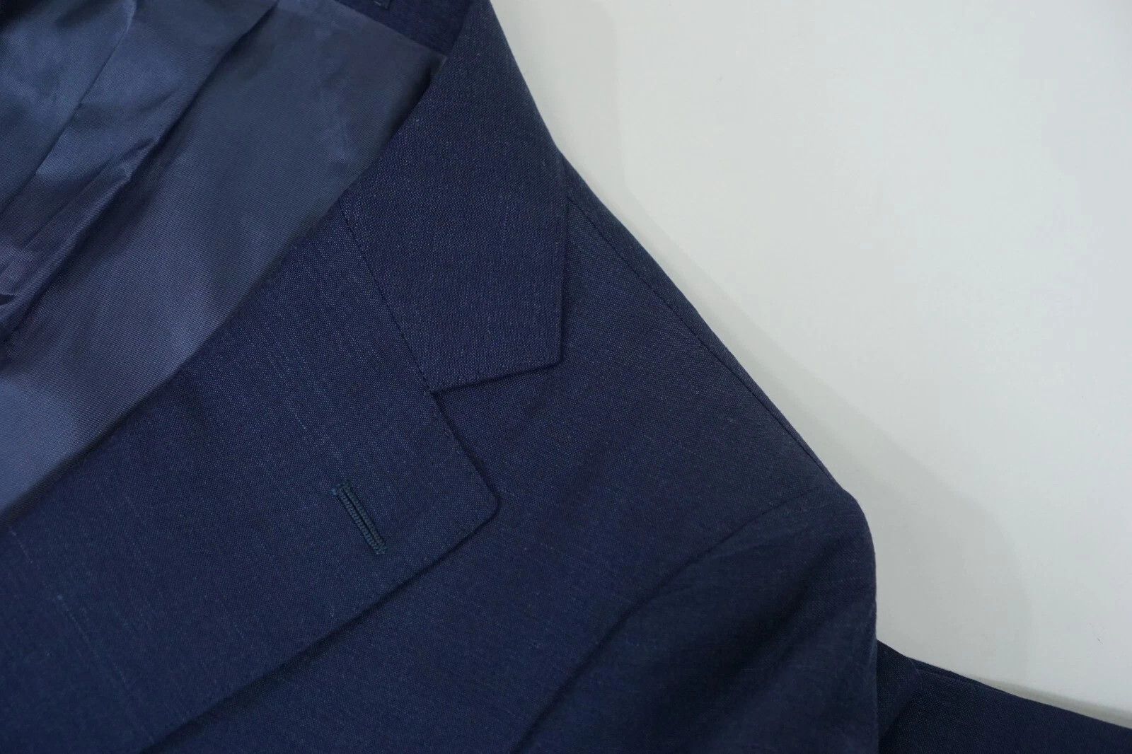 Suitsupply Men Suitsupply Blazer Lazio Wool LInen Vitale Barberis US38L Size 38L - 4 Thumbnail