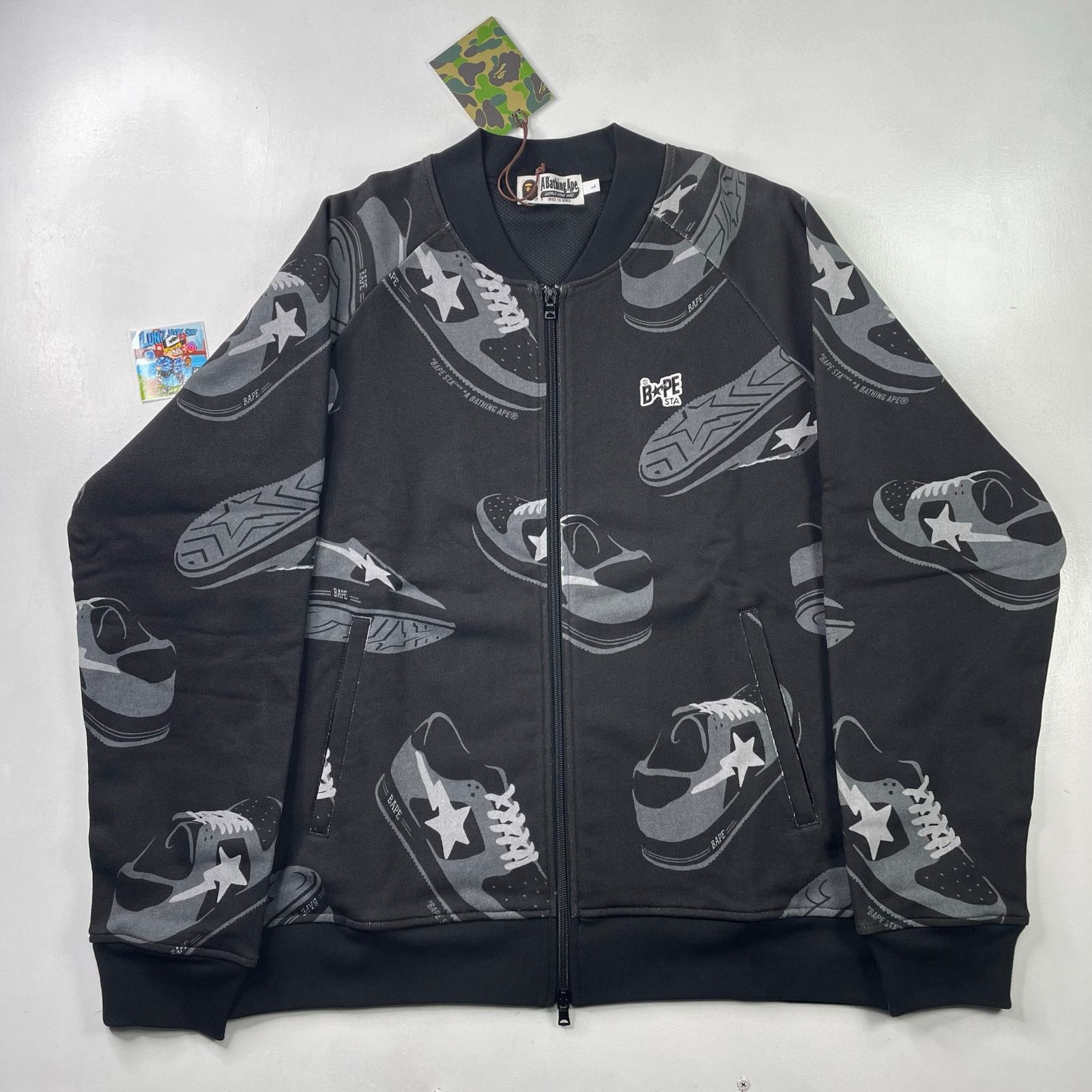 Bape Bape x Starter Black Label Pullover Hoodie Jacket | Grailed