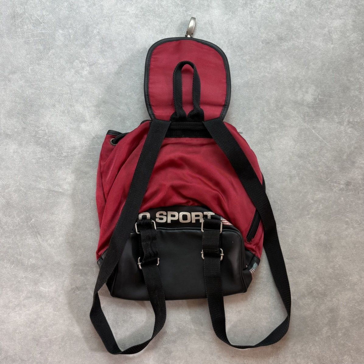 Polo Ralph Lauren Vintage Polo Sport Drawstring Backpack Size ONE SIZE - 2 Thumbnail