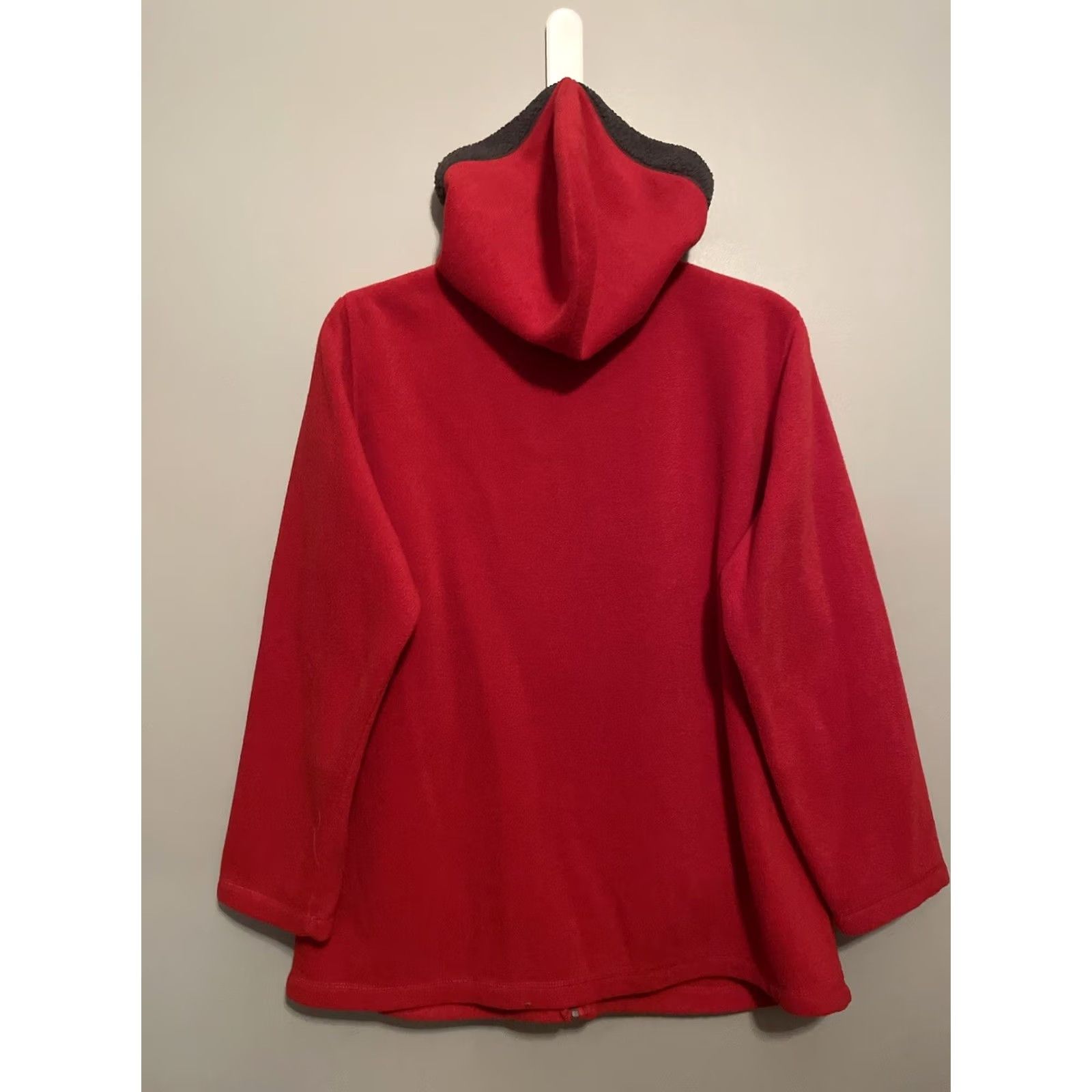 Disney VINTAGE Disney Grumpy Hoodie Zip Up Red White Fleece Women XL Hooded 90s Cartoon B269 Size XL / US 12-14 / IT 48-50 - 7 Thumbnail