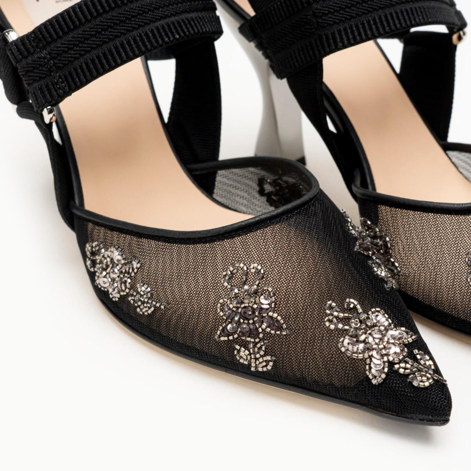 Fendi Fendi Colibri Mesh Pumps Size US 7.5 / IT 37.5 - 2 Thumbnail