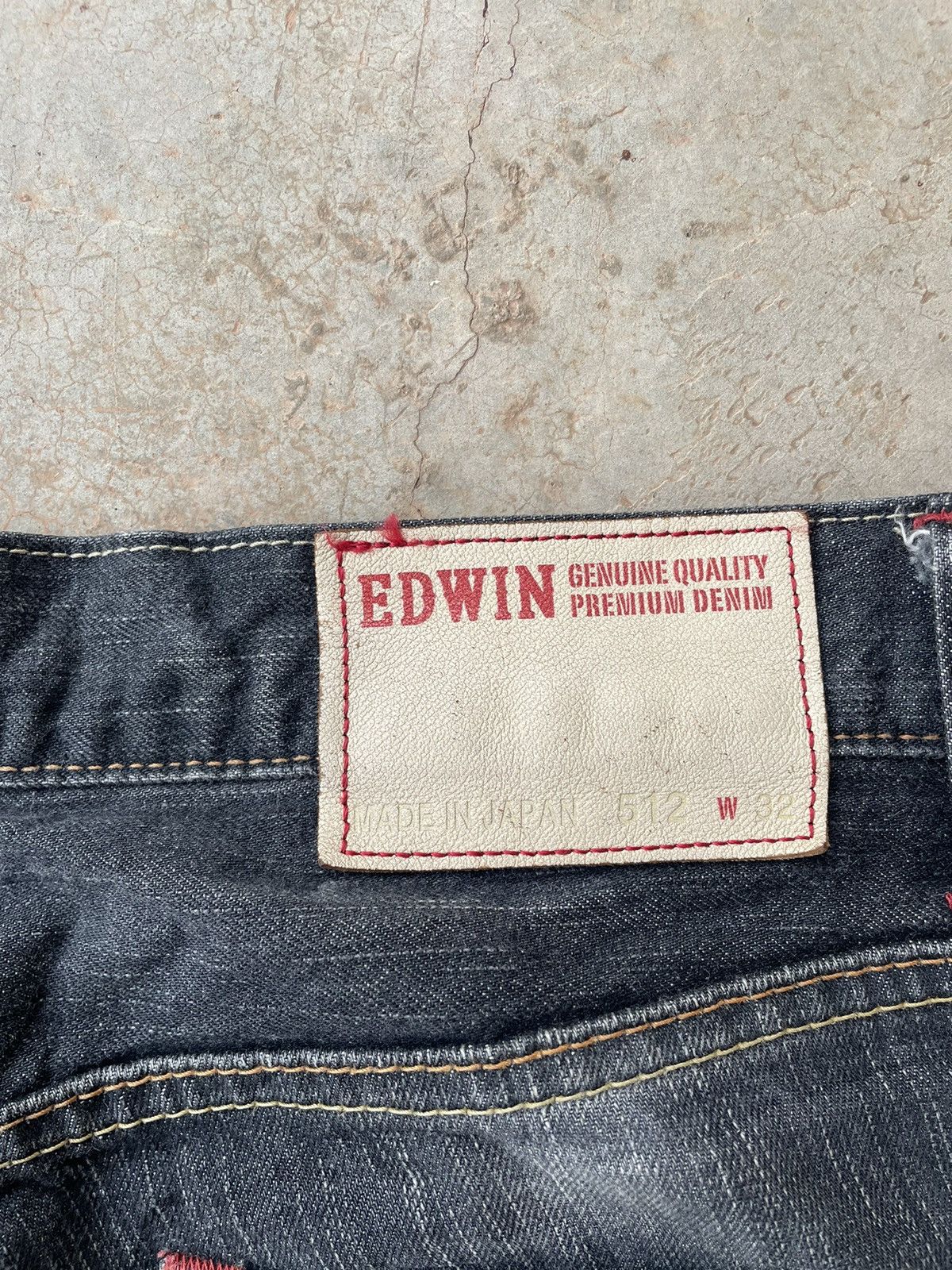 Edition Japan × Edwin EDWIN 512 MADE IN JAPAN JEANS Size US 32 / EU 48 - 11 Thumbnail