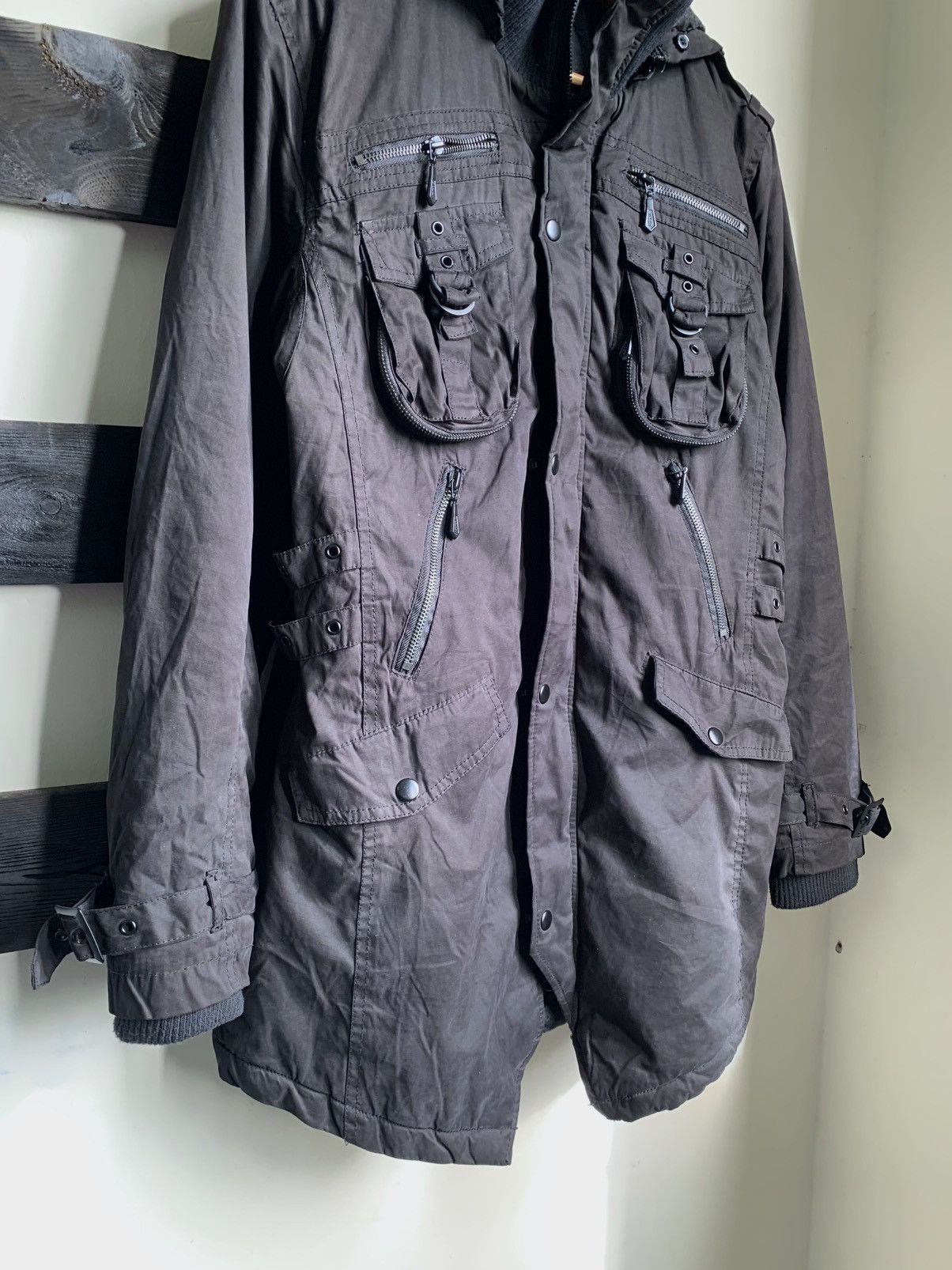 If Six Was Nine × In The Attic × Le Grande Bleu (L.G.B.) In the Attic Bondage Parka Jacket Size US M / EU 48-50 / 2 - 6 Thumbnail