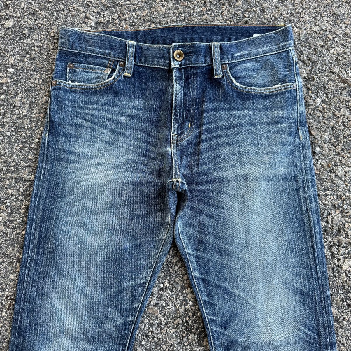Japanese Brand VINTAGE JAPANESE DENIM FADED JEAN DENIM PANTS Size US 33 - 4 Thumbnail