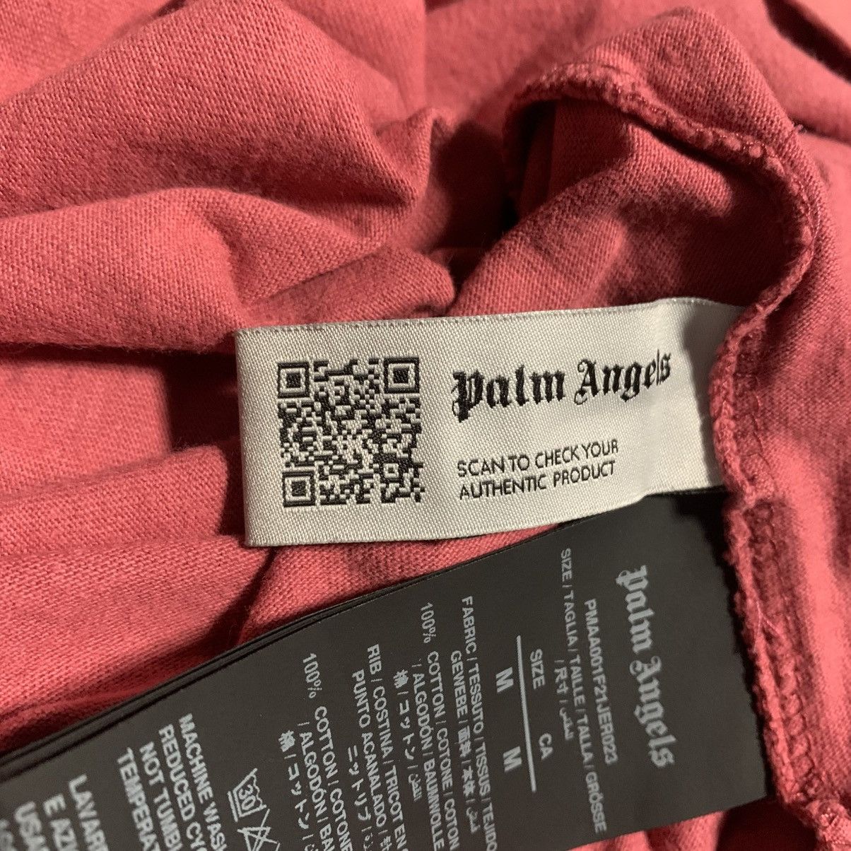 Palm Angels Palm Angels Medium Classic Bear Burgundy Pink Tee Size US M / EU 48-50 / 2 - 7 Thumbnail