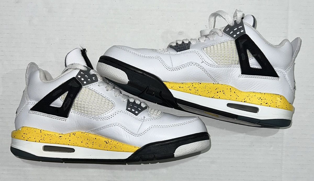 Jordan Brand 2006 Rare Air Jordan 4 Iv Tour Yellow Ls 314254-171 Men 7.5 Size US 7.5 / EU 40-41 - 6 Thumbnail