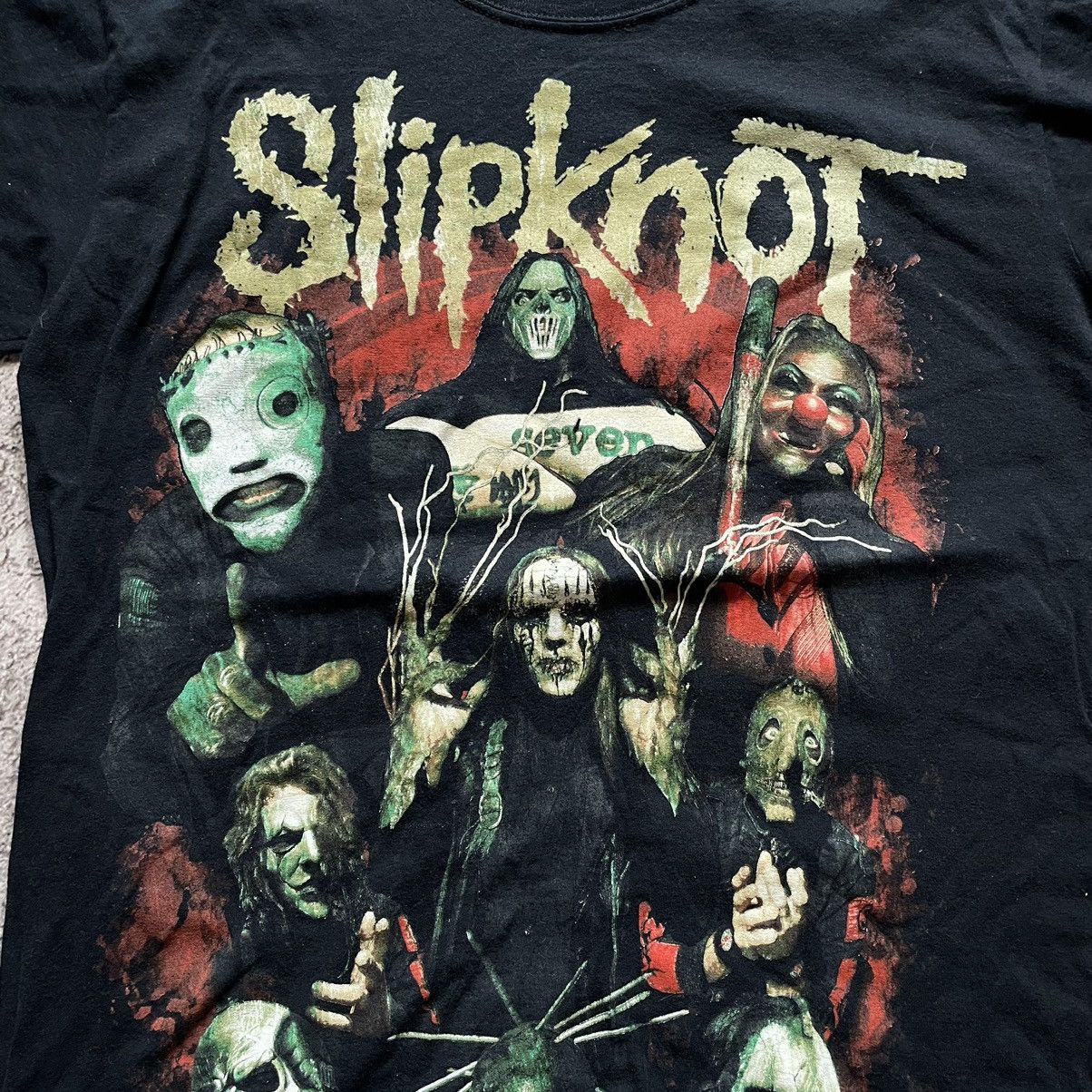 Vintage Vintage Y2K Slipknot Band Tee Graphic Horror Punk Grunge M Size US M / EU 48-50 / 2 - 7 Thumbnail