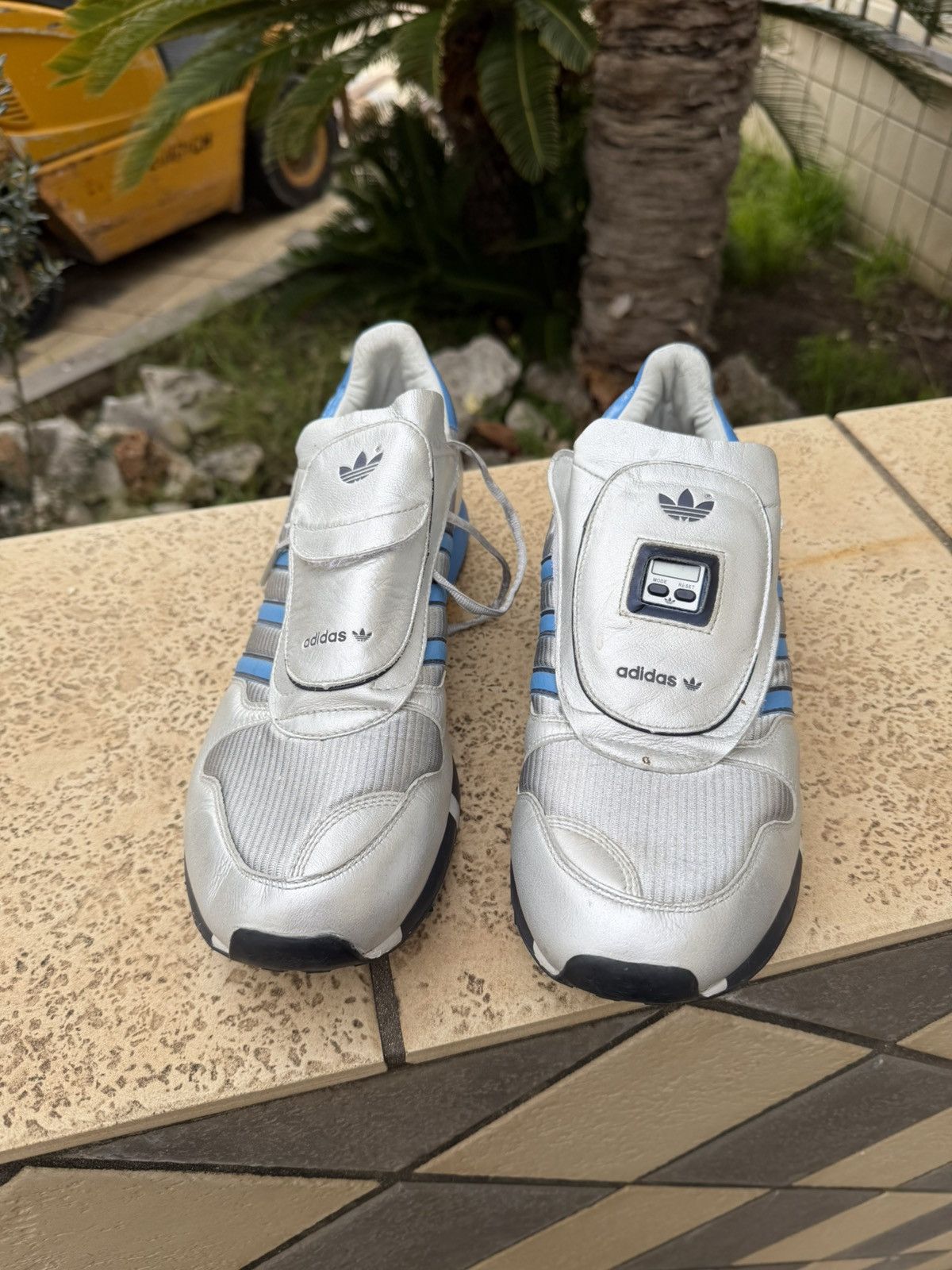 Adidas Adidas Micropacer Metallic Silver Shoes 2005 Vintage Size US 11.5 / EU 44-45 - 8 Thumbnail