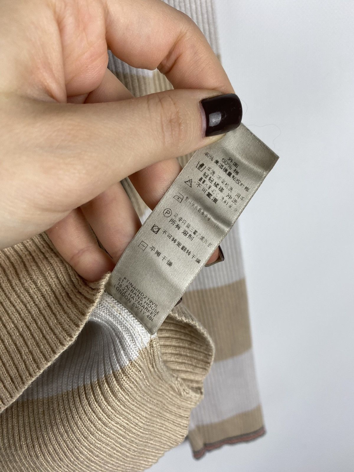 Burberry Burberry ladies teens turtleneck striped sweater pullover Size XS / US 0-2 / IT 36-38 - 10 Thumbnail