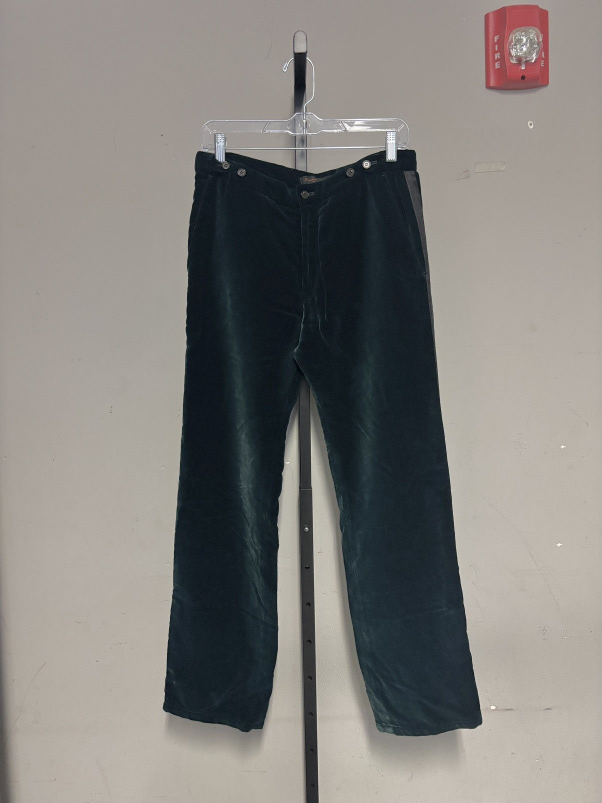Undercover Undercover AW02 ‘Witches Cell Division’ Velour Pants Size US 32 / EU 48 - 1 Thumbnail