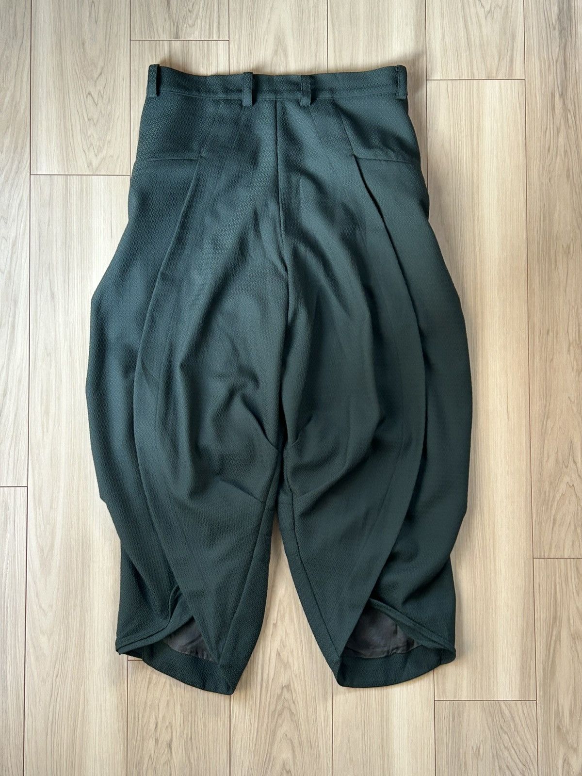 Kiko Kostadinov Kiko Kostadinov KK.Trouser.09 Deep Green Size 44 Size US 44 / EU 60 - 2 Thumbnail