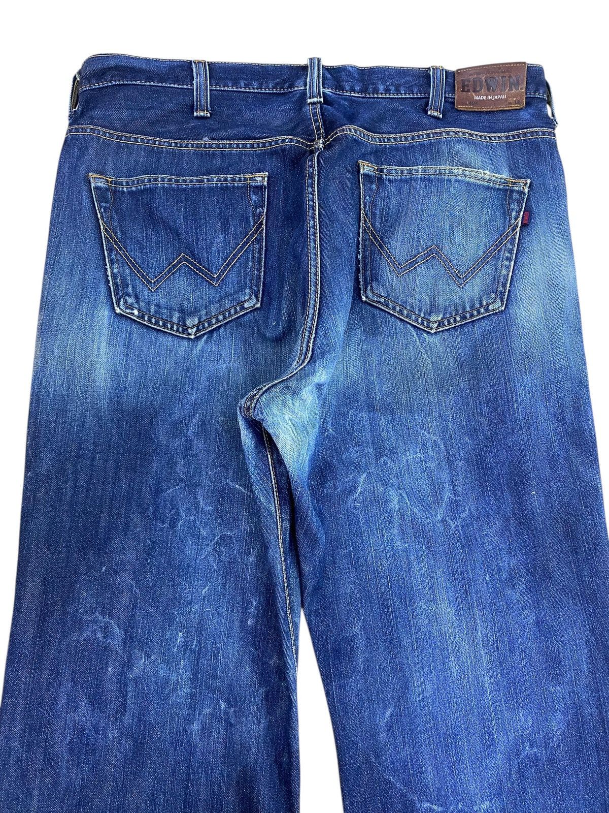 Edwin Vintage Edwin Blue Faded Wash Style Loose Jeans Size US 38 / EU 54 - 4 Thumbnail