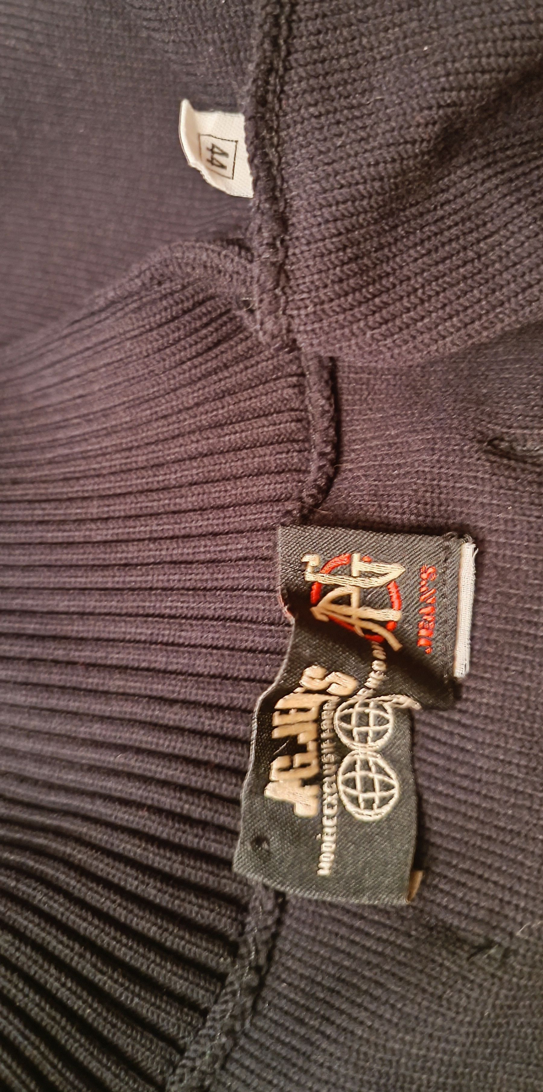 Jean Paul Gaultier 90's - Nylon knit JPG high-neck sweater Size M / US 6-8 / IT 42-44 - 24 Thumbnail