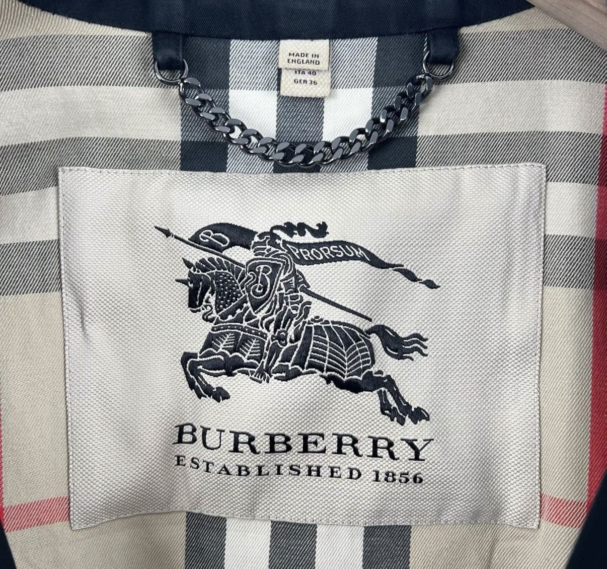Burberry Burberry Classic Fit Trench Coat with Check Lining K12 Size S / US 4 / IT 40 - 4 Thumbnail