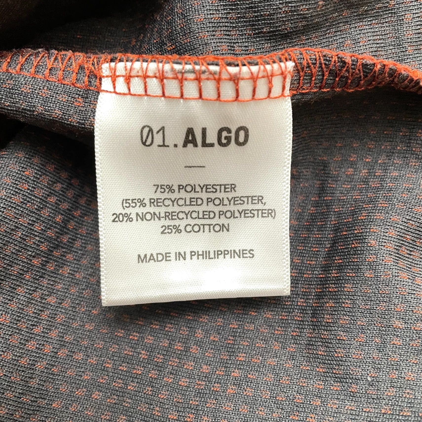 Vintage 01. Algo Sweatshirt Men M Tall Brown Quick Dry Moisture Wicking Performance Crew Size US M / EU 48-50 / 2 - 7 Thumbnail