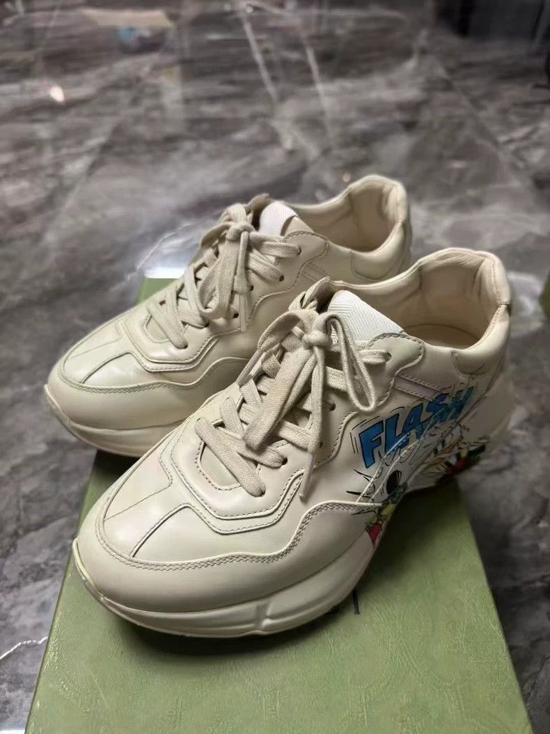 gucci donald duck dad sneakers size 36.5-dmc