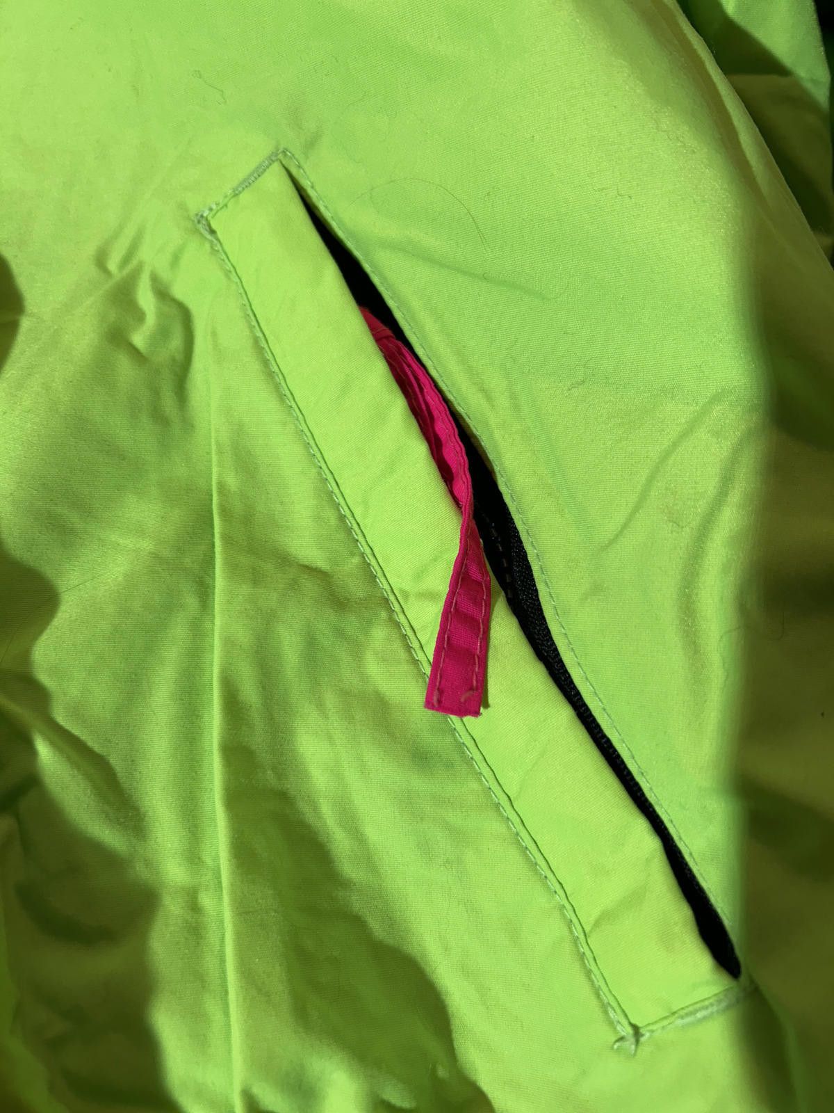 Columbia Vintage 90s Columbia Jacket Neon Lime Green Men's L Size US L / EU 52-54 / 3 - 3 Thumbnail