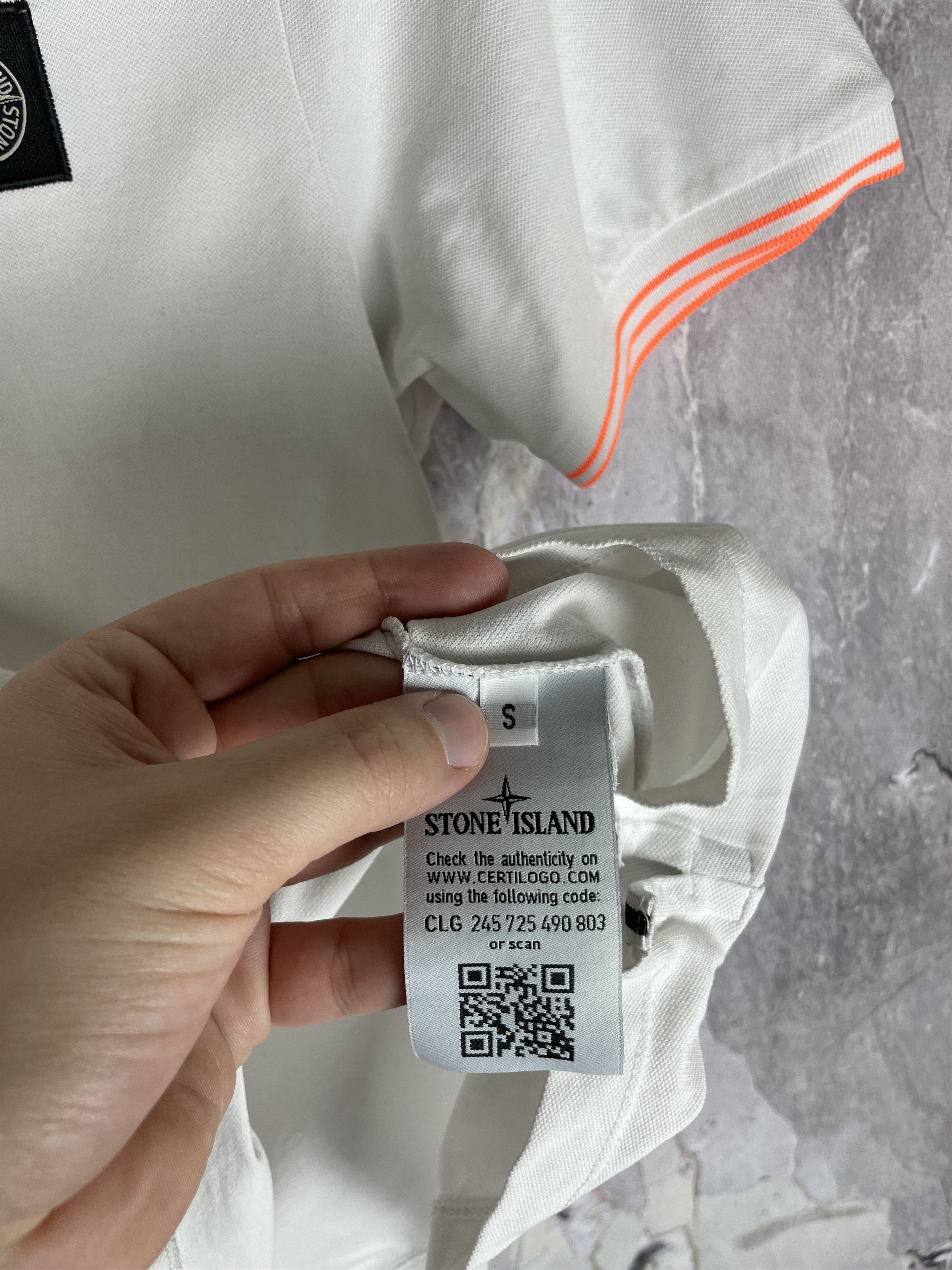 Stone Island Stone Island Program Patch Polo Shirt Size S Size US S / EU 44-46 / 1 - 6 Thumbnail