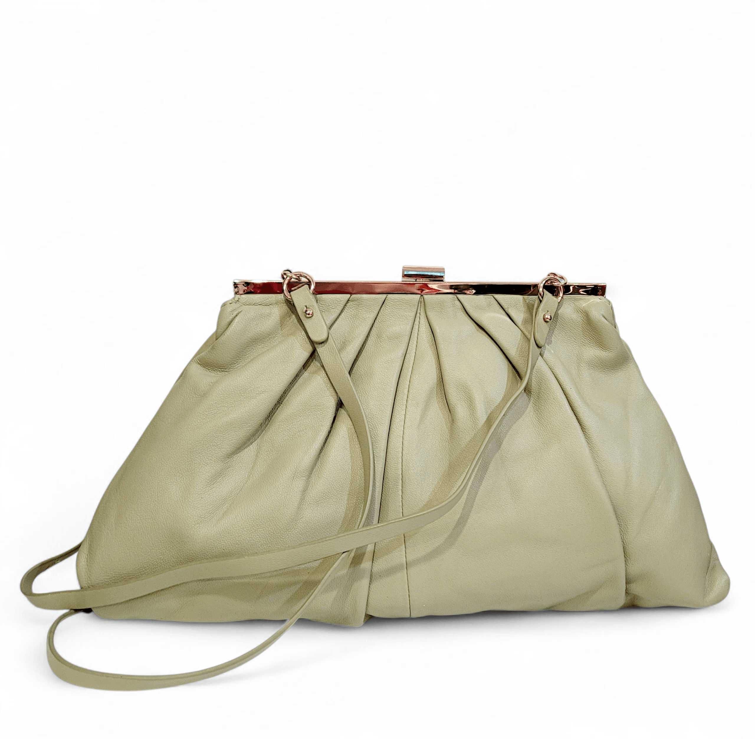 Zara Zara Double Soft Leather Medium Size Clutch Handbag Size ONE SIZE - 2 Thumbnail