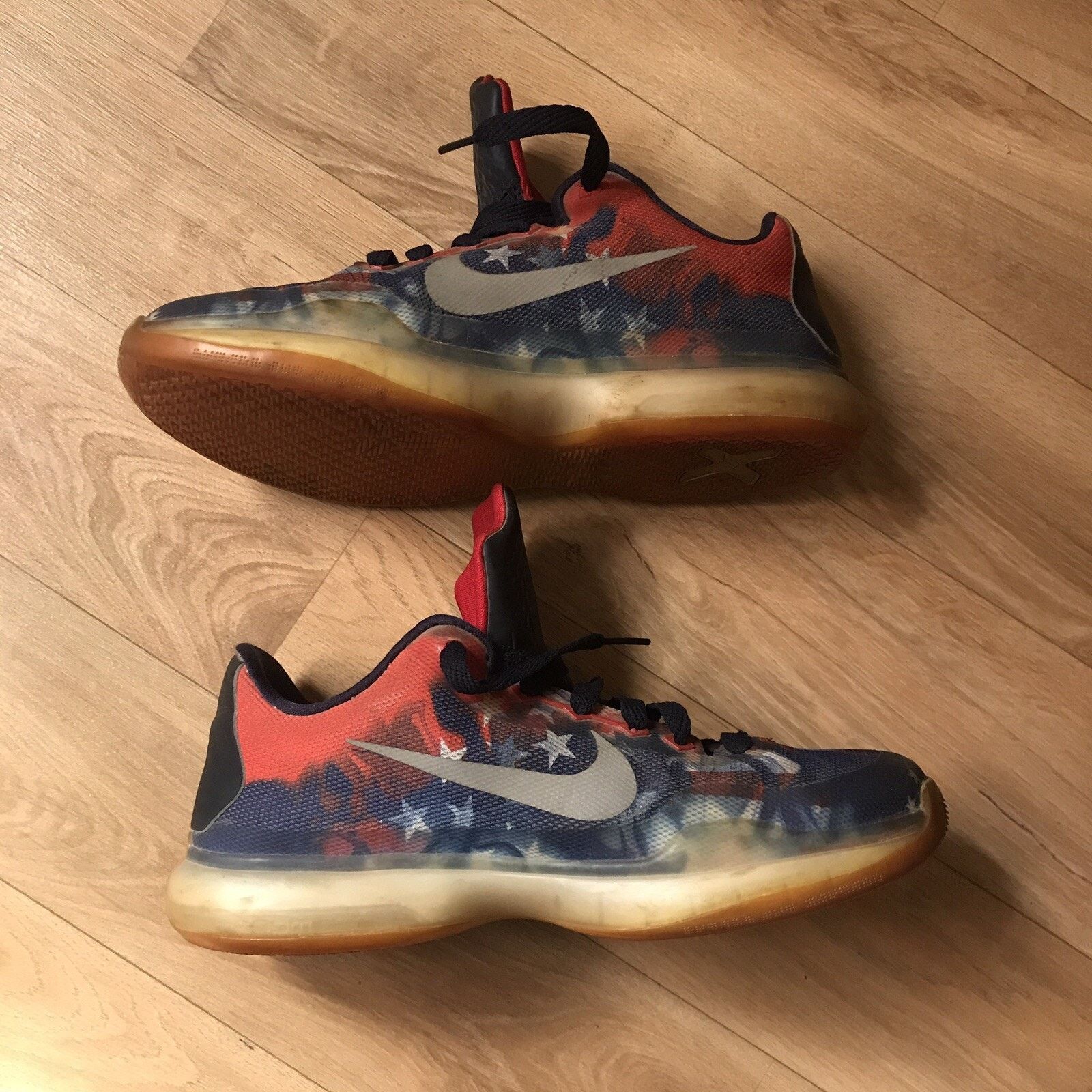 Nike Nike Kobe Bryant 10 X Sneakers Shoes Independence Day USA Size US 8.5 / IT 38.5 - 5 Thumbnail