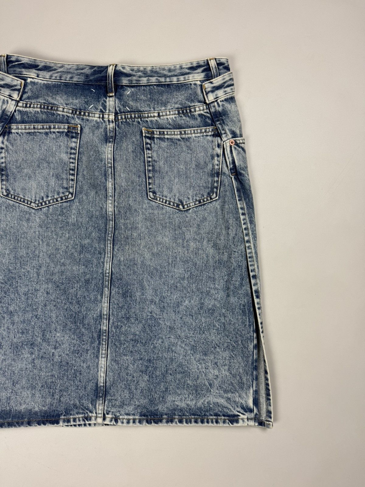 Maison Margiela BNWT! Maison Margiela Ladies Denim Pencil Wrap Midi Skirt Size 28" / US 6 / IT 42 - 20 Thumbnail