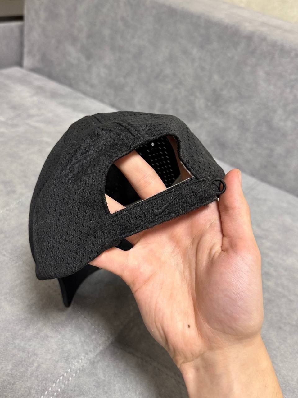 Nike Vintage Nike swoosh black Y2K retro cap hat Size ONE SIZE - 5 Thumbnail