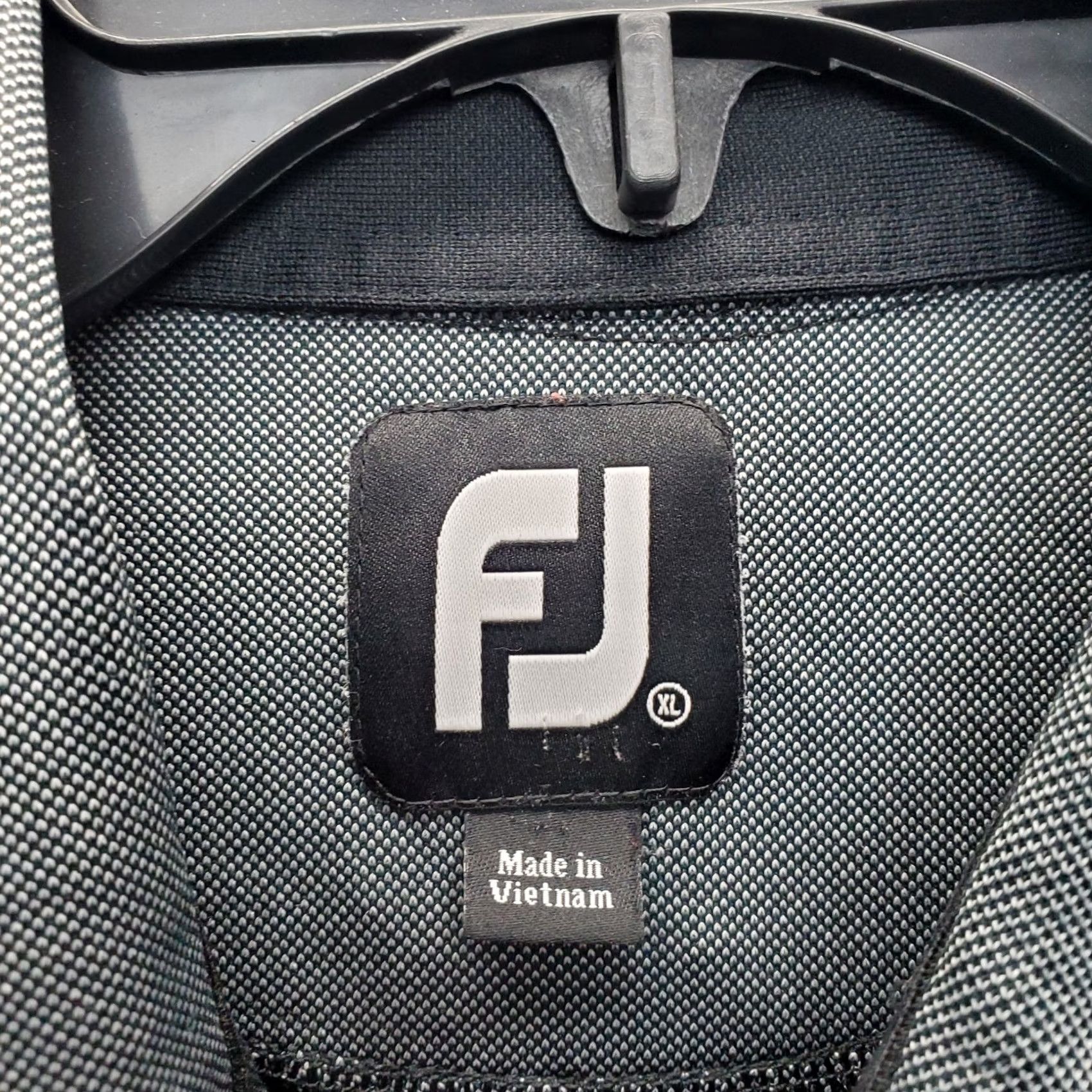 Footjoy FootJoy Polo Shirt Mens XL Gray Embroidered Logo Collared Popover Slit Short Sleeve Sports Golf Shirt Size US XL / EU 56 / 4 - 5 Thumbnail