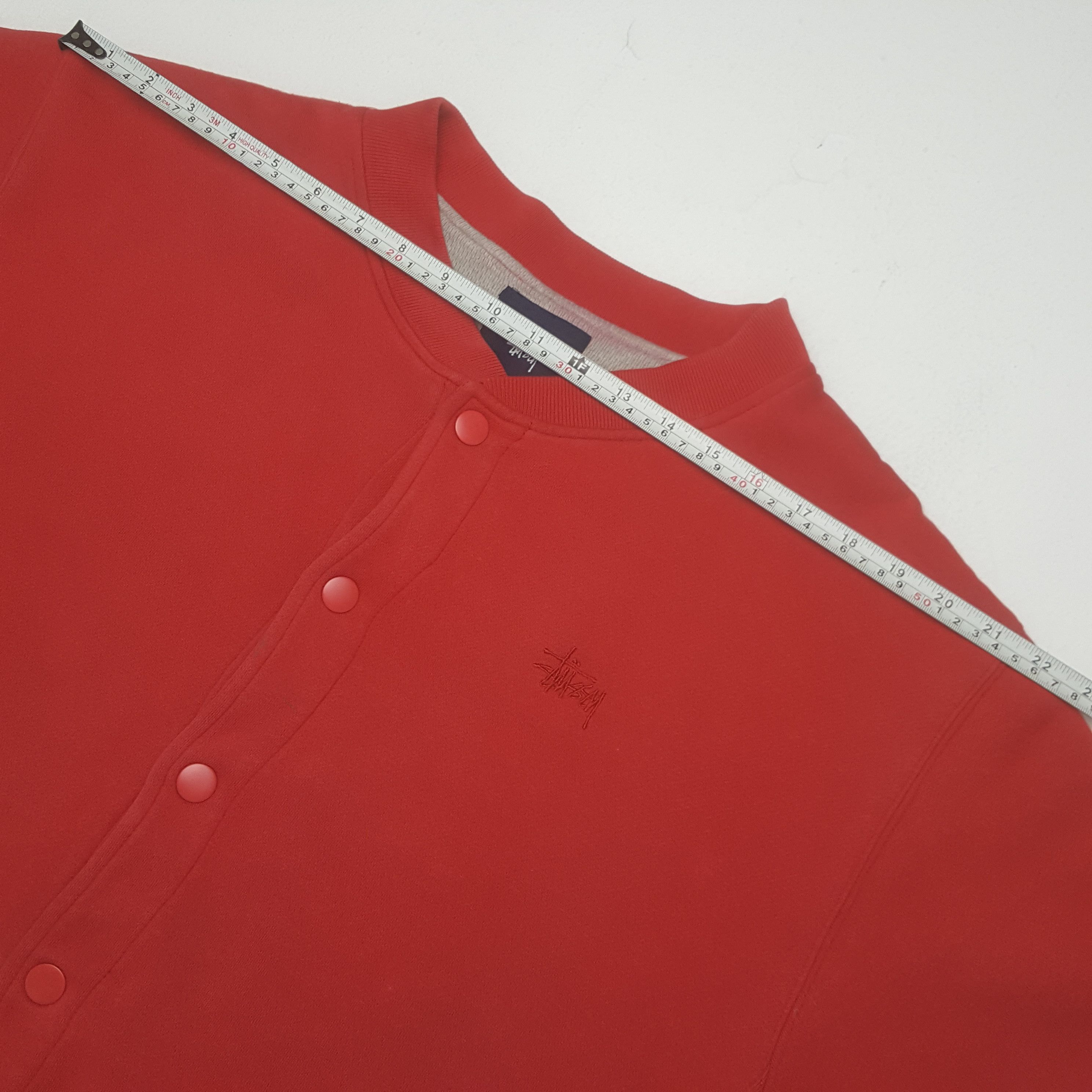 Stussy × Vintage Vintage Stussy Custom Art Varsity Jacket Size US L / EU 52-54 / 3 - 6 Thumbnail