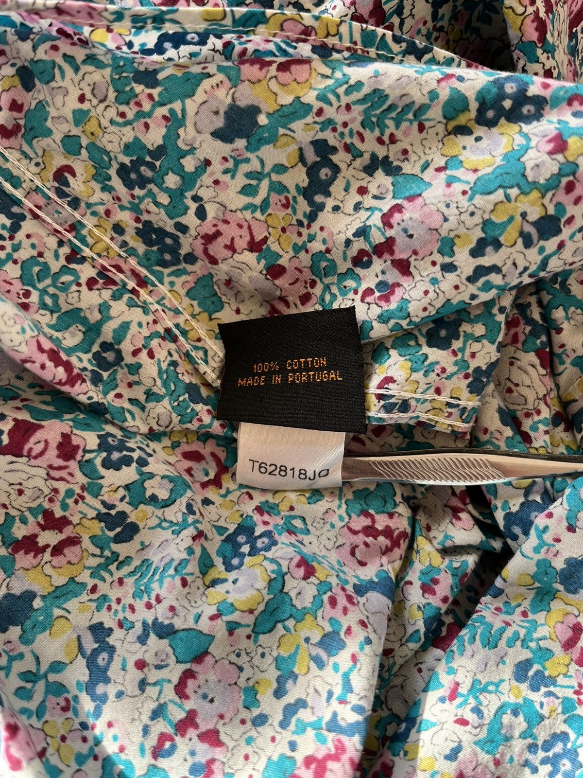 Simon Carter Simon Carter Cotton Long Sleeve Shirt Floral Print Size US L / EU 52-54 / 3 - 5 Thumbnail