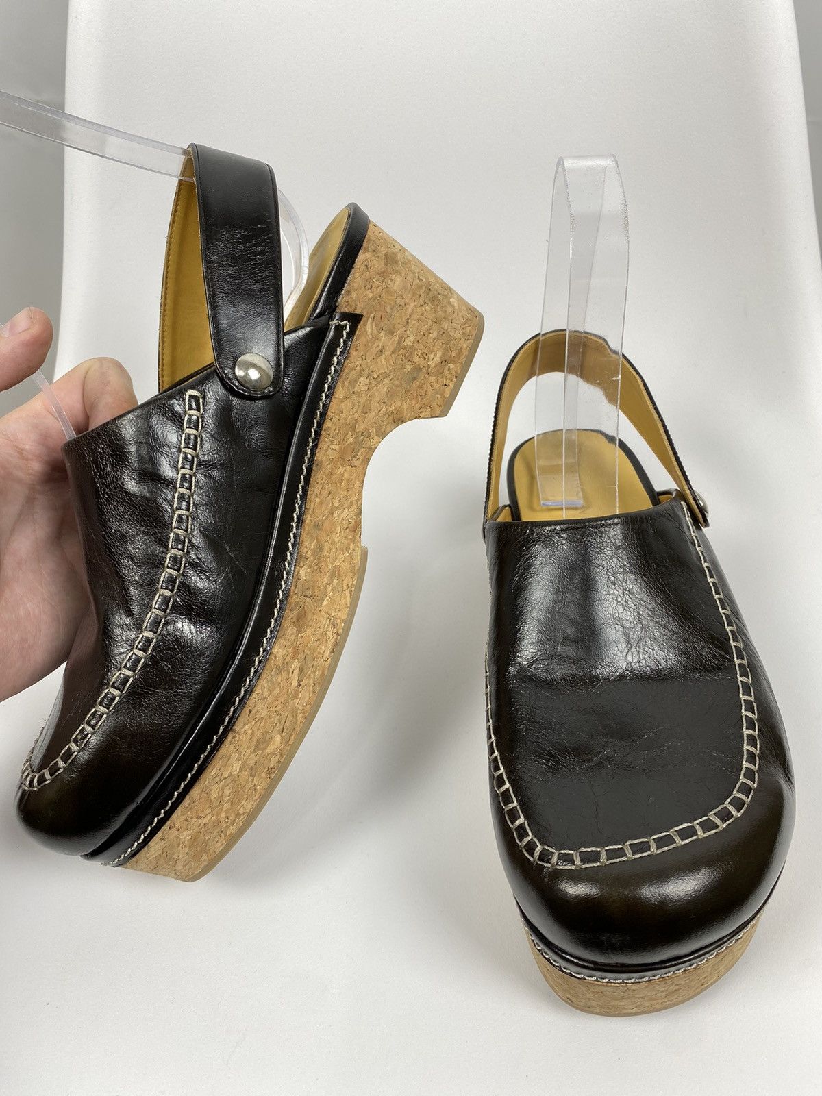 Rejina Pyo Rejina Pyo Maya Mules Platform Genuine Leather Size 41 Size US 11 / IT 41 - 7 Thumbnail