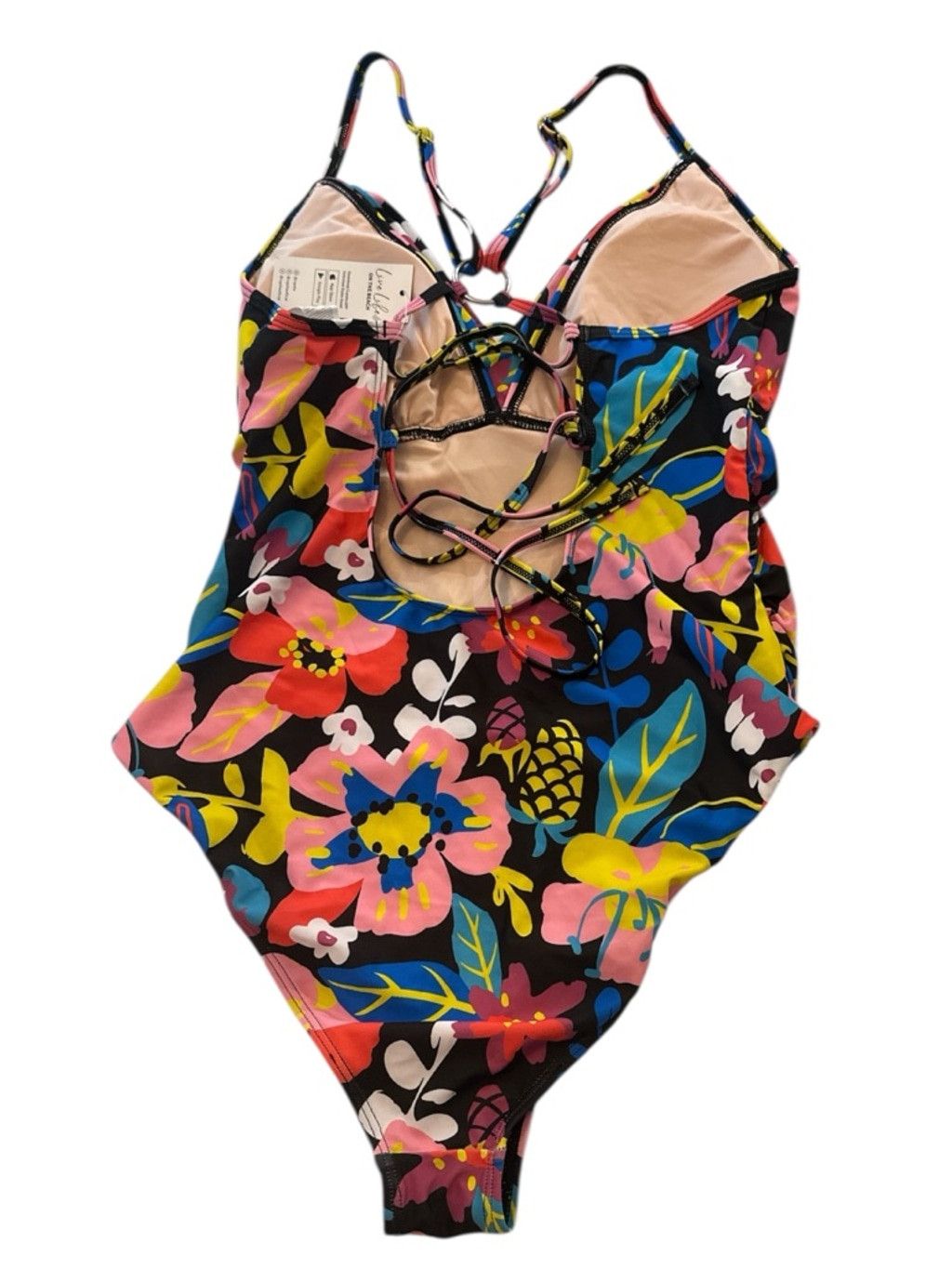Other NWT Cupshe Electric Tropics one piece size large Size ONE SIZE - 4 Thumbnail