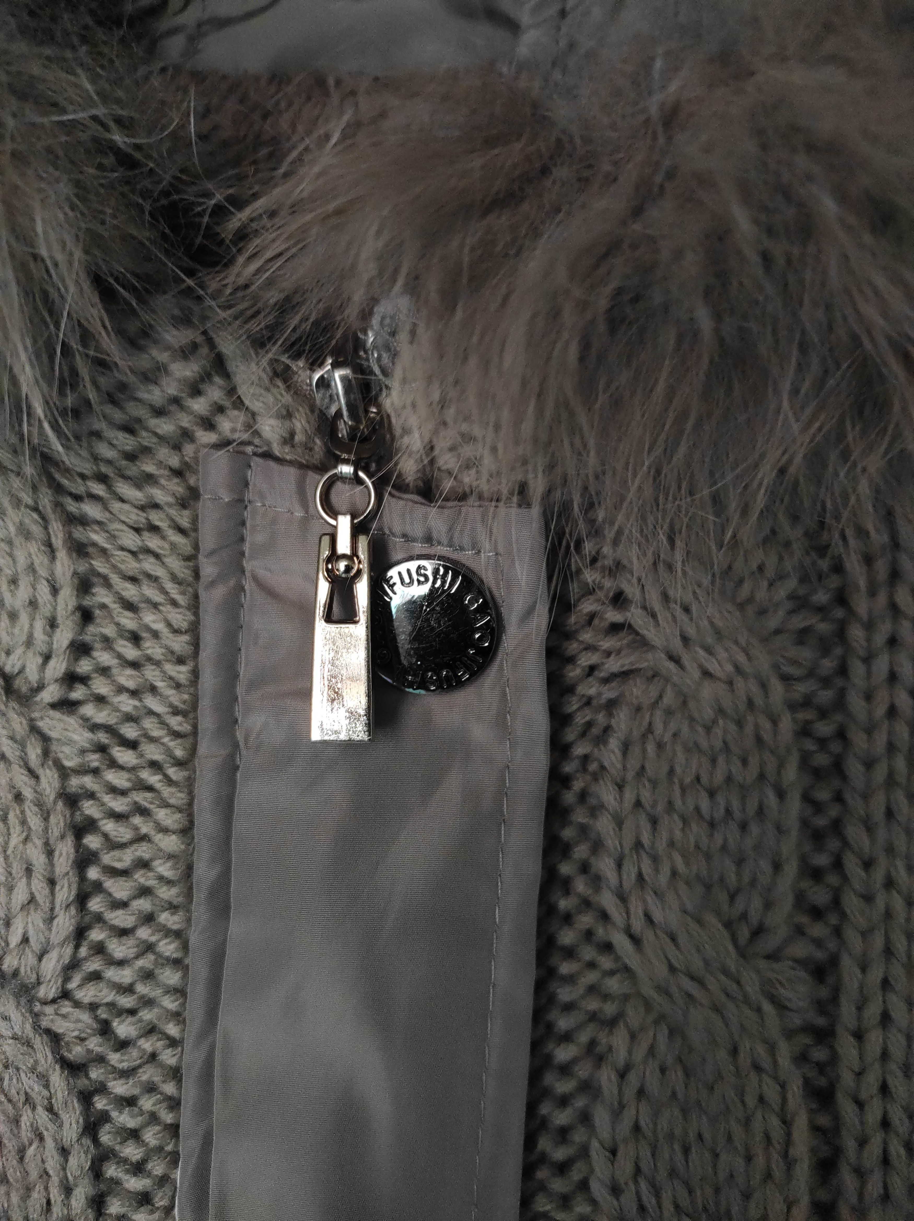 If Six Was Nine Knit Zip Fur Raccon Hoodie IfSixWasNine LGB style Size S / US 4 / IT 40 - 7 Thumbnail