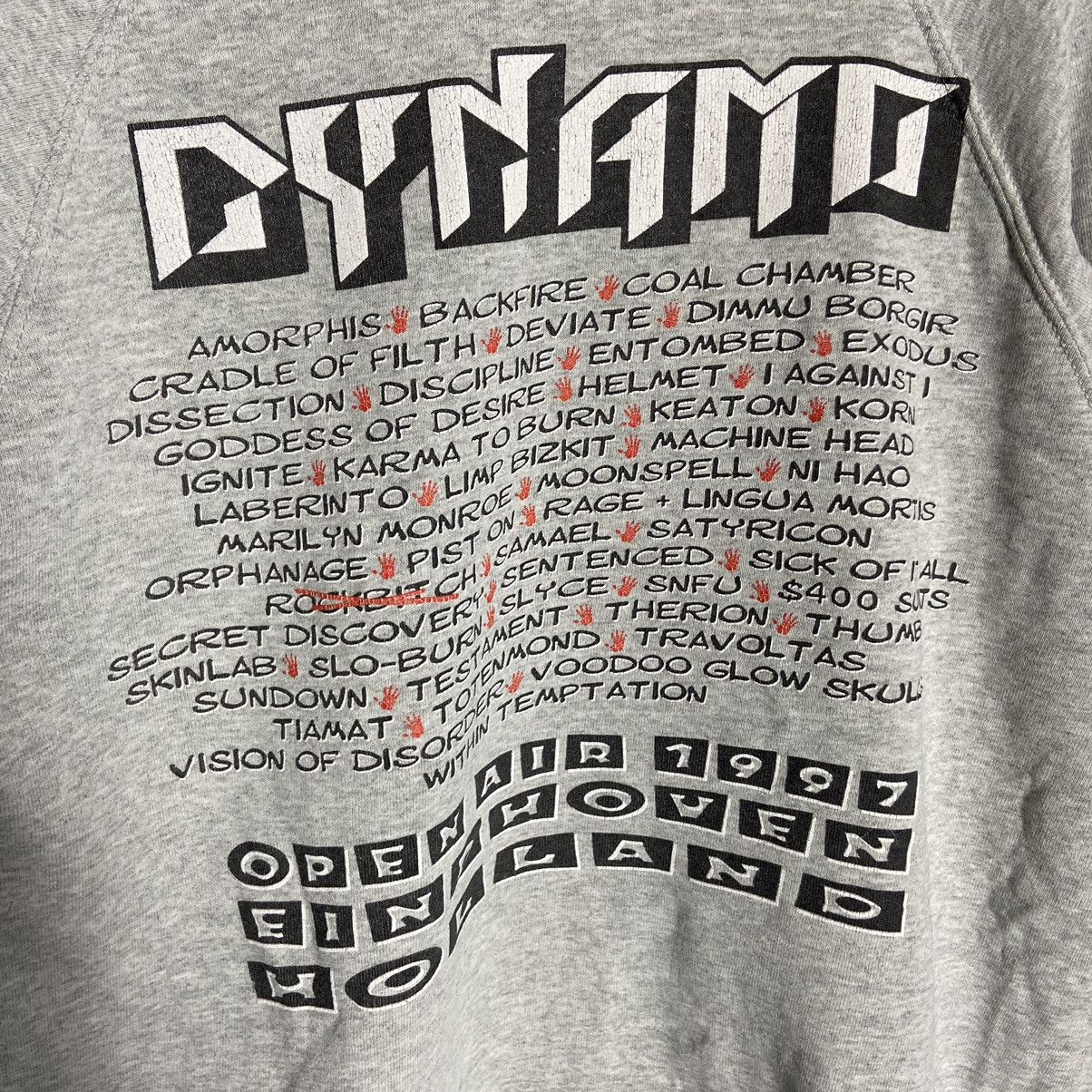 Band Tees Vintage 90s Dynamo Open Air Tour Band Hoodie Sick Of It All Size US XL / EU 56 / 4 - 4 Thumbnail