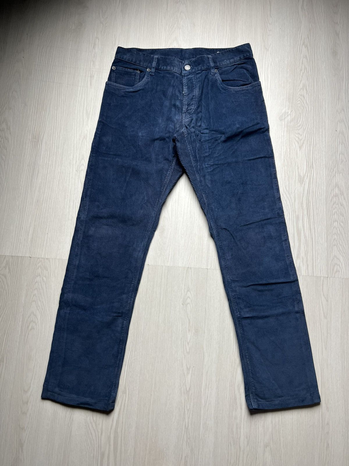 Prada 2012 Prada Tapered Fit Corduroy Pants Button Fly Size US 32 / EU 48 - 1 Thumbnail