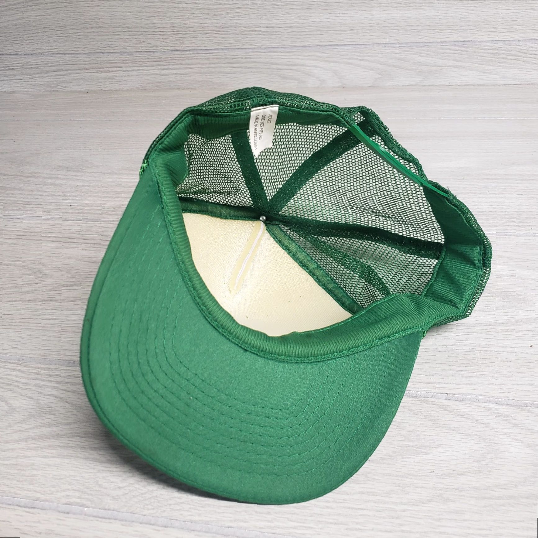 Vintage VINTAGE Virginia Smith Mountain Lake 4H Unisex Adult Baseball Cap Hat Adjustable Green Lake Theme Size ONE SIZE - 6 Thumbnail