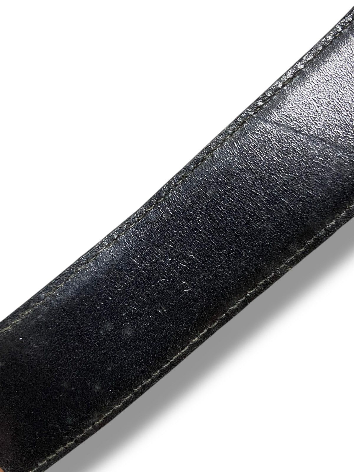 Salvatore Ferragamo Salvatore Ferragamo Leather Belt (142) Size 38 - 5 Thumbnail