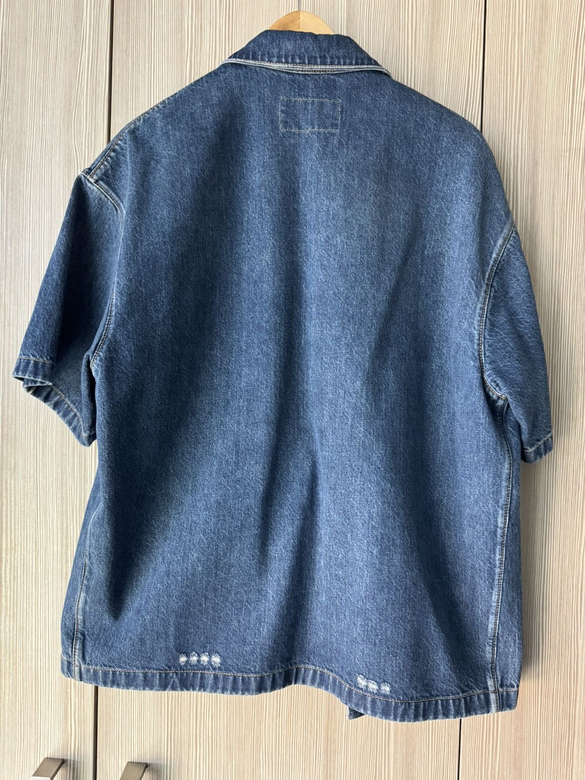 Prada Prada Denim Shirt Sz. XS (retail $1,650) Size US XS / EU 42 / 0 - 5 Thumbnail