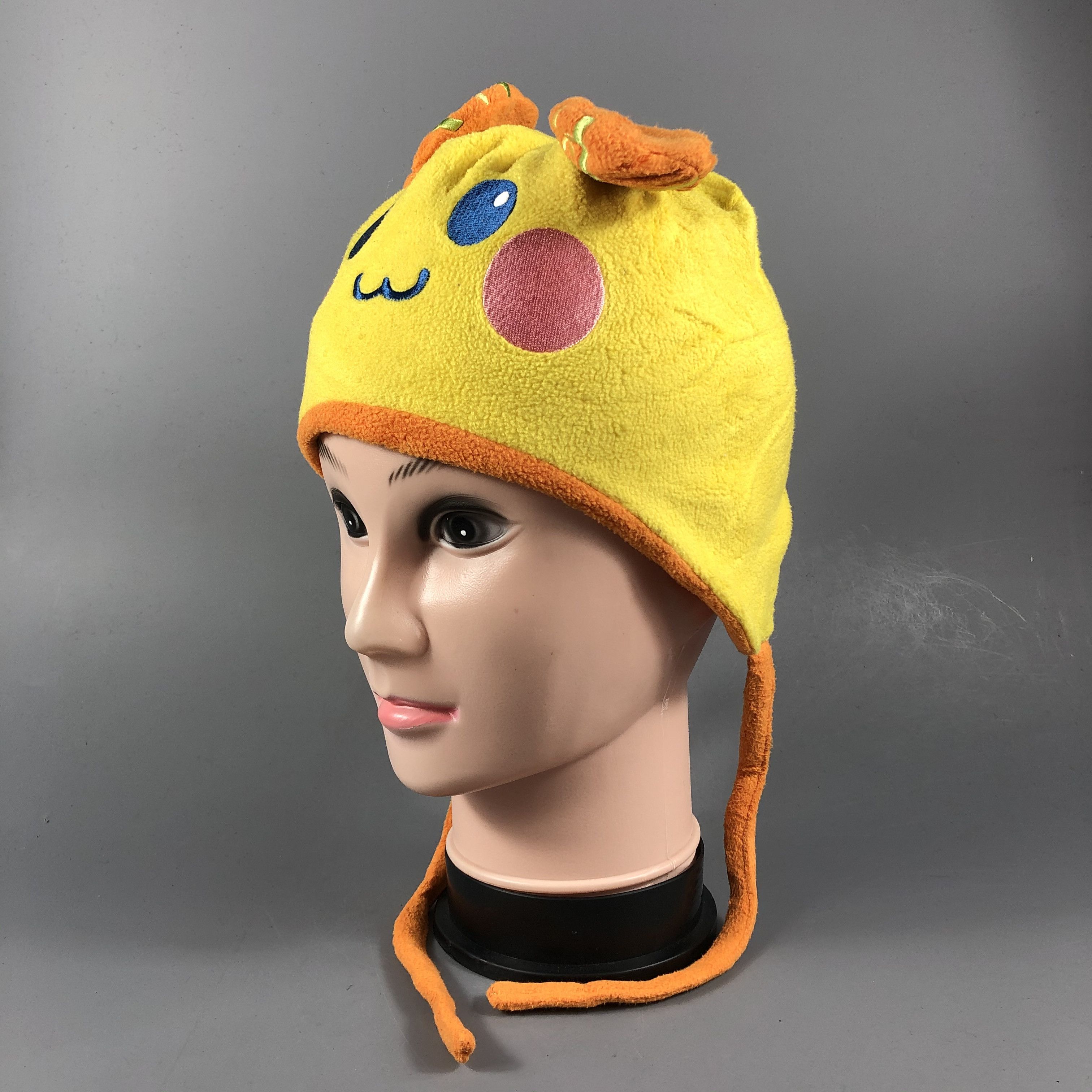 Japanese Brand Pokemon Pikachu Child Ear Beanie Hat Size ONE SIZE - 2 Thumbnail