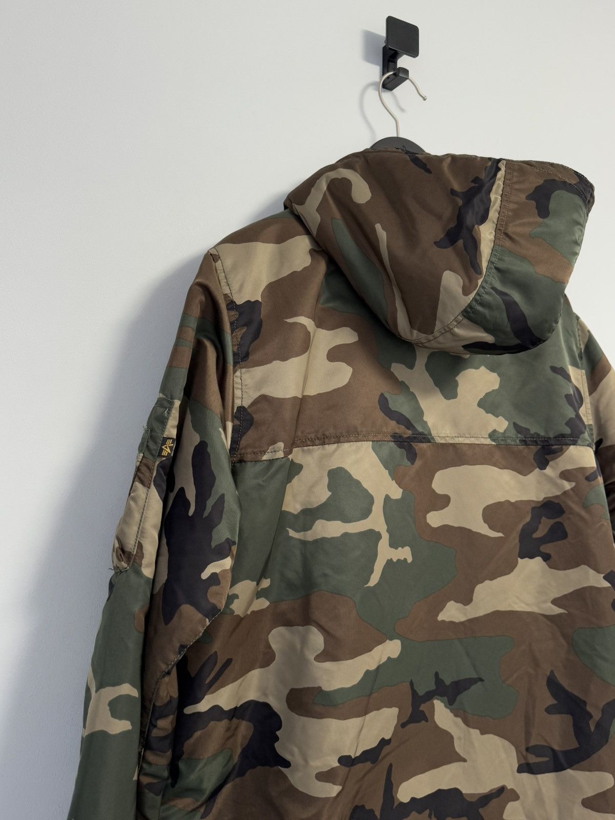 Alpha Industries ALPHA INDUSTRIES Hpo Anorak Camo pour Hommes Blousons Size US L / EU 52-54 / 3 - 16 Thumbnail