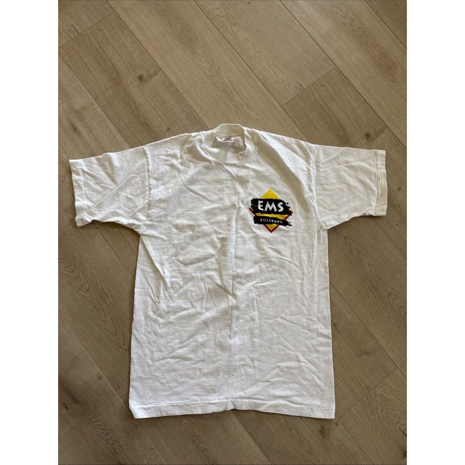 Other Large 1994 Single Stitch Pep Band Rocks EMS t shirt White Size US L / EU 52-54 / 3 - 2 Thumbnail