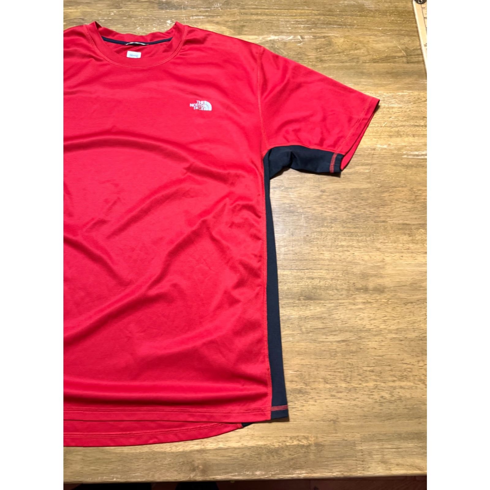 The North Face The North Face Shirt Men's XL Red Black Athletic Wear Crewneck Shirt XL Men's Red The North Face Crewneck athletic wear shirt Size US XL / EU 56 / 4 - 4 Thumbnail