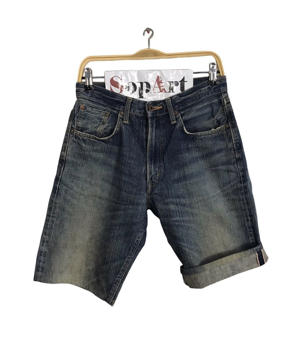 Vintage Edwin 505Z Selvedge Short Pants Jeans