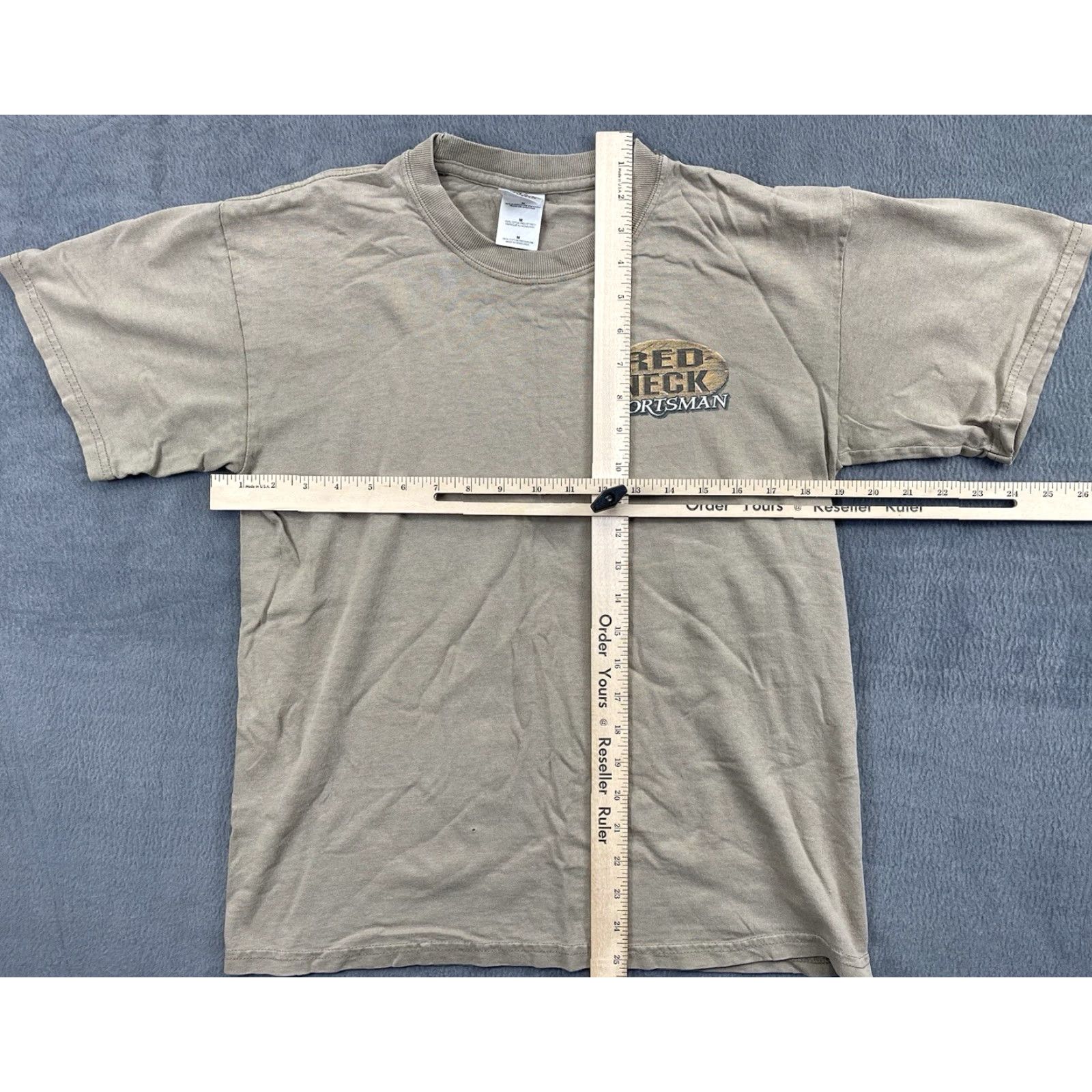 Gildan VINTAGE Sportsman T Shirt M Men Brown Cotton Short Sleeve Crew Neck Bow Hunting Deer Hunting Gildan Size US M / EU 48-50 / 2 - 6 Thumbnail