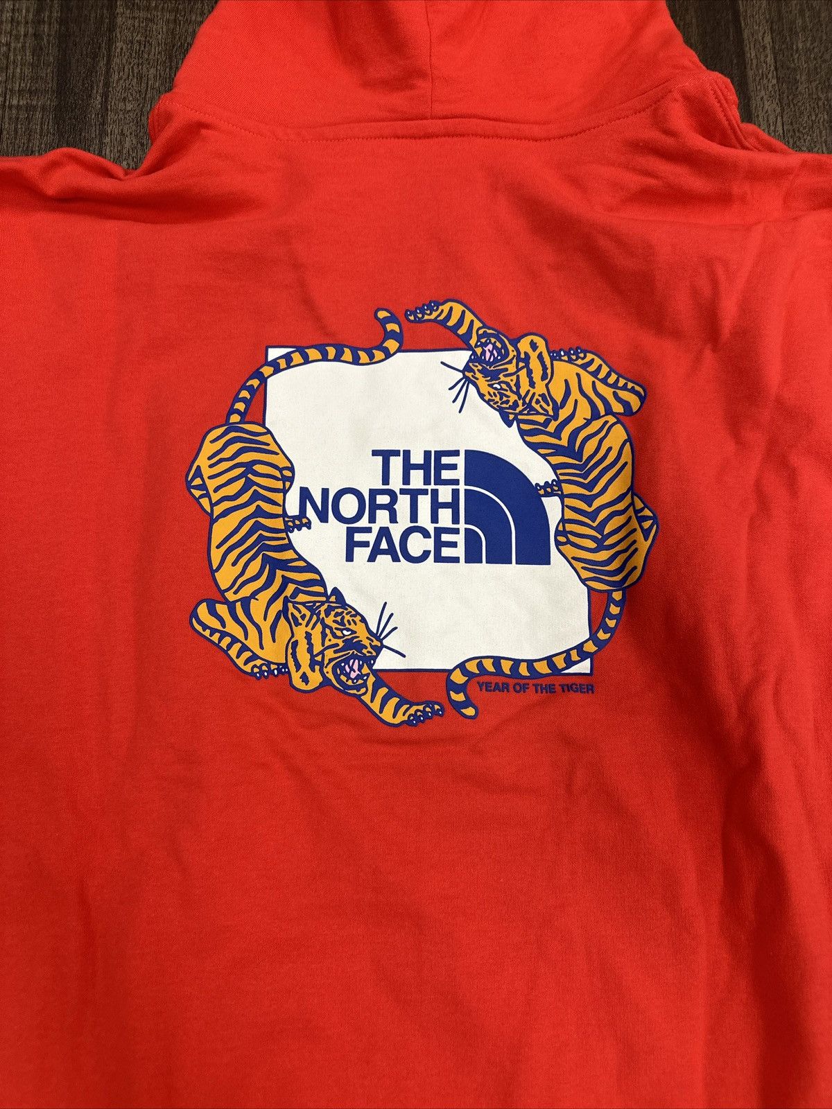 The North Face TNF CNY OF THE TIGER PULLOVER HOODIE RED MENS SIZE XXL Size US XXL / EU 58 / 5 - 3 Thumbnail